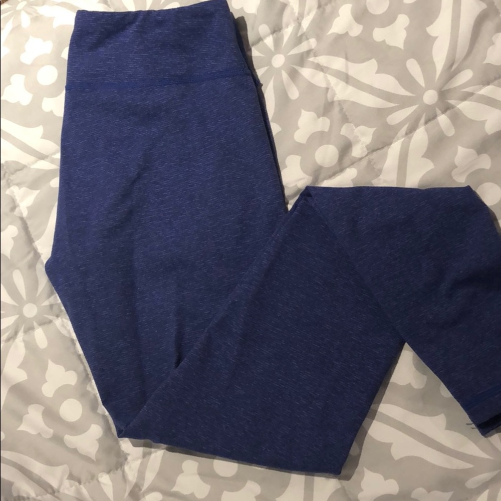 NWOT Zella heathered purple leggings